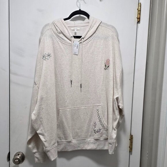 NWT Maurices Size 4x Cross Stitch Hoodie - Picture 2 of 4